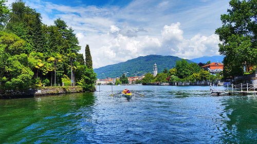 Lake Maggiore Island Passage