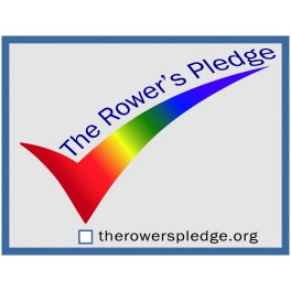 The Rower's Pledge Sticker